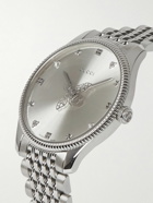 GUCCI - G-Timeless 36mm Stainless Steel Watch