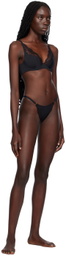 Agent Provocateur Black Brigette Ouvert Briefs