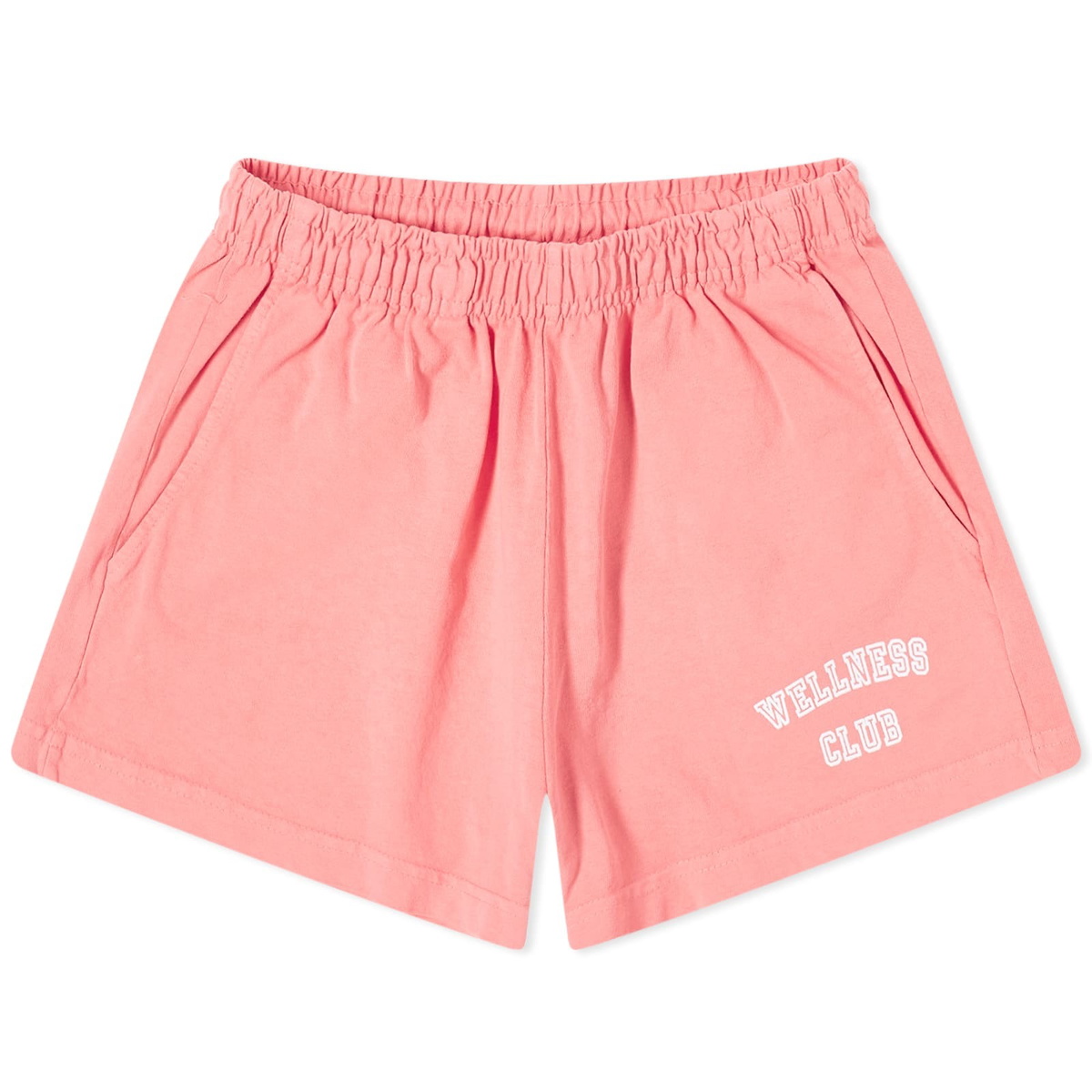 ショートパンツ Sporty & Rich Women's Wellness Club Logo Cotton Shorts shorts-3-1-90535.jpg?fit=max&w