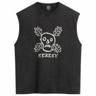 Heresy Men's Green Man Vest in Ash