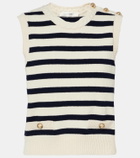 Frame The Harbor cotton-blend sweater vest