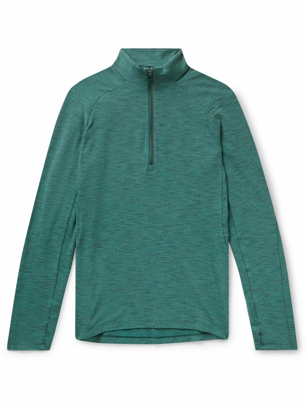 Photo: Lululemon - Slim-Fit Surge Rulu™ Half-Zip Top - Green