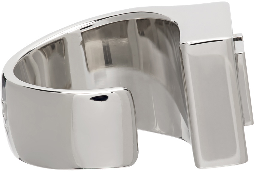 Fendi Silver 'Forever Fendi' Ring