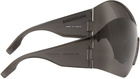 Balenciaga Black Mask Butterfly Sunglasses