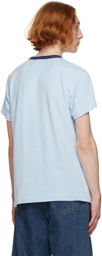 Doublet Blue Anime Velour T-Shirt