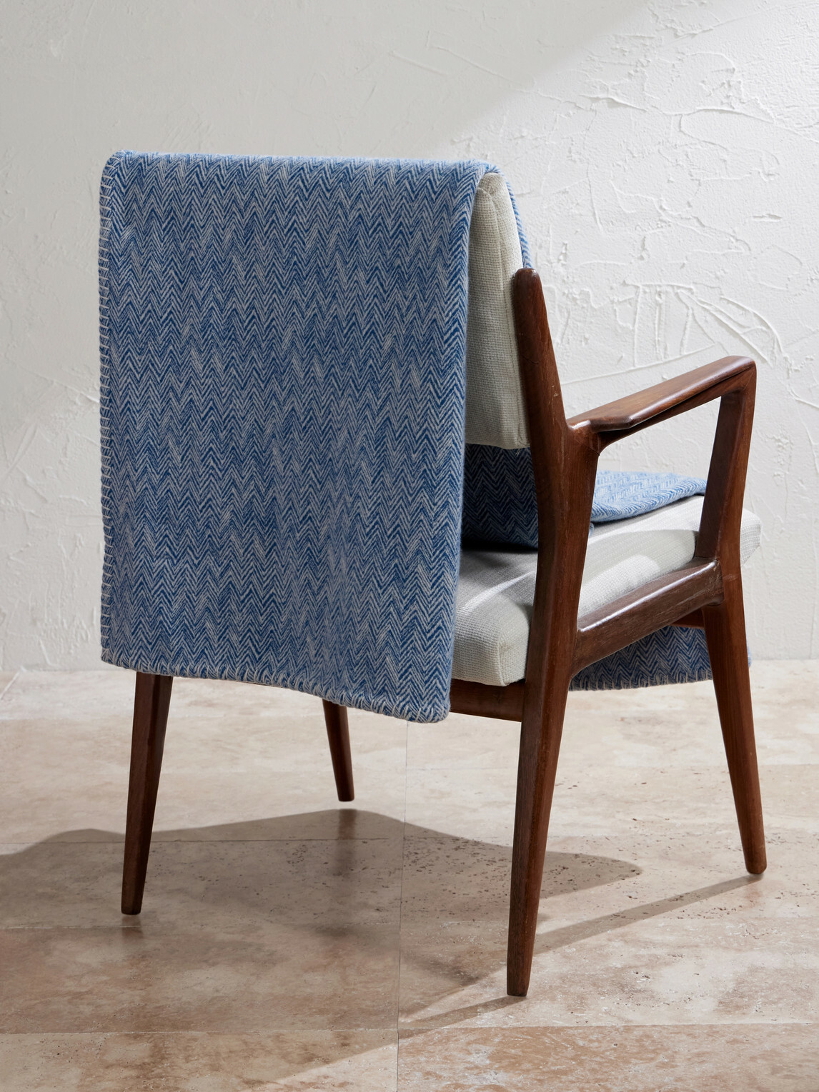 Missoni Home - Camelia Striped Wool and Cashmere-Blend Throw - Blue