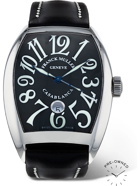 Franck Muller - Pre-Owned 2012 Casablanca Automatic 39mm Stainless Steel and Leather Watch, Ref. No. 8880 C DT