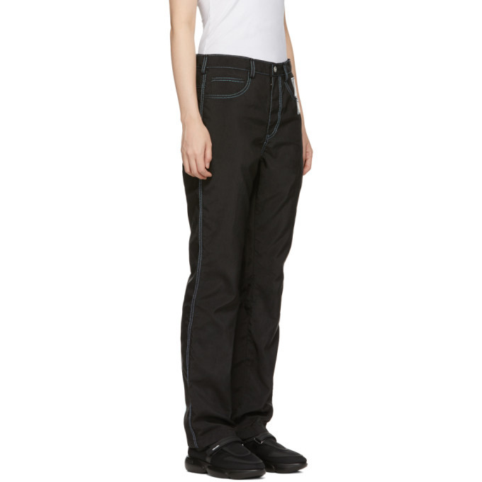 Kanghyuk Black Airbag Straight Jeans