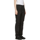 Kanghyuk Black Airbag Straight Jeans