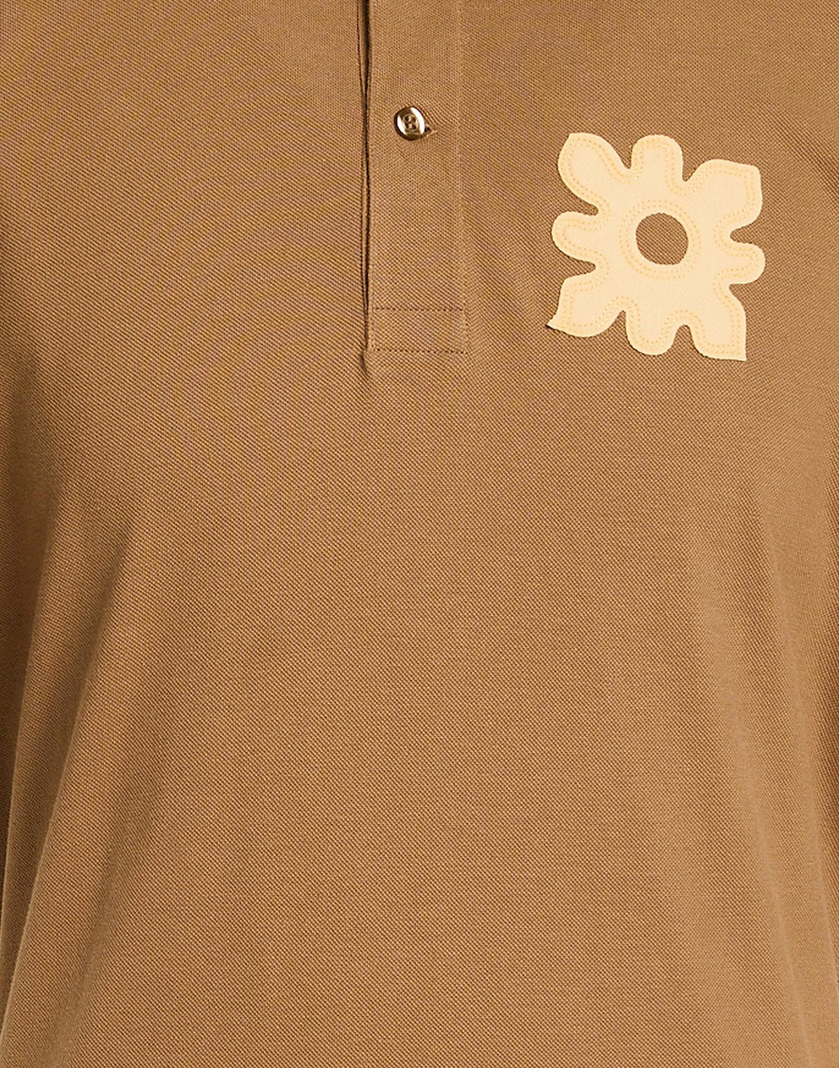 Sandro Mens Polo shirt Camel