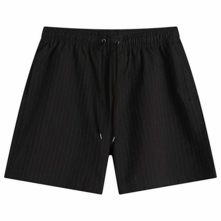 Photo: Studio Nicholson Men's Starboard Drawstring Shorts in Black