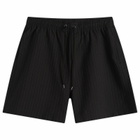 Studio Nicholson Men's Starboard Drawstring Shorts in Black