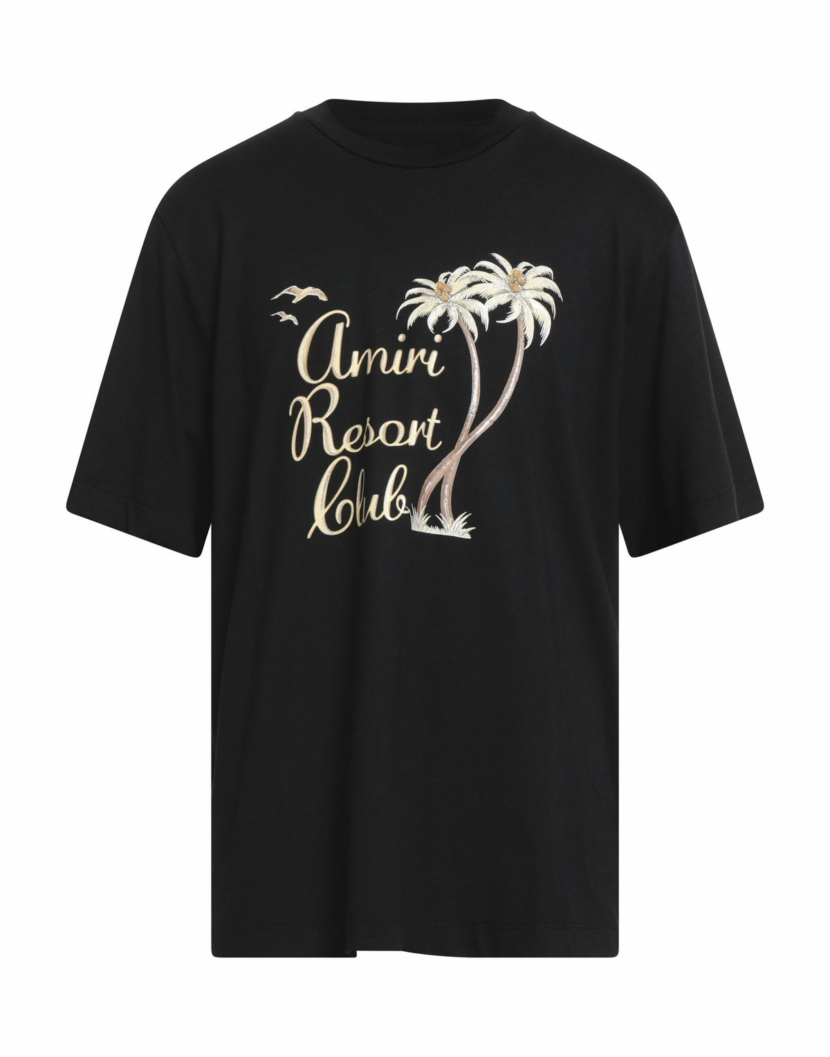 Amiri Mens T-shirt in Black