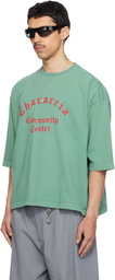 WILLY CHAVARRIA Green 'Chavarria Community Center' Buffalo T-shirt