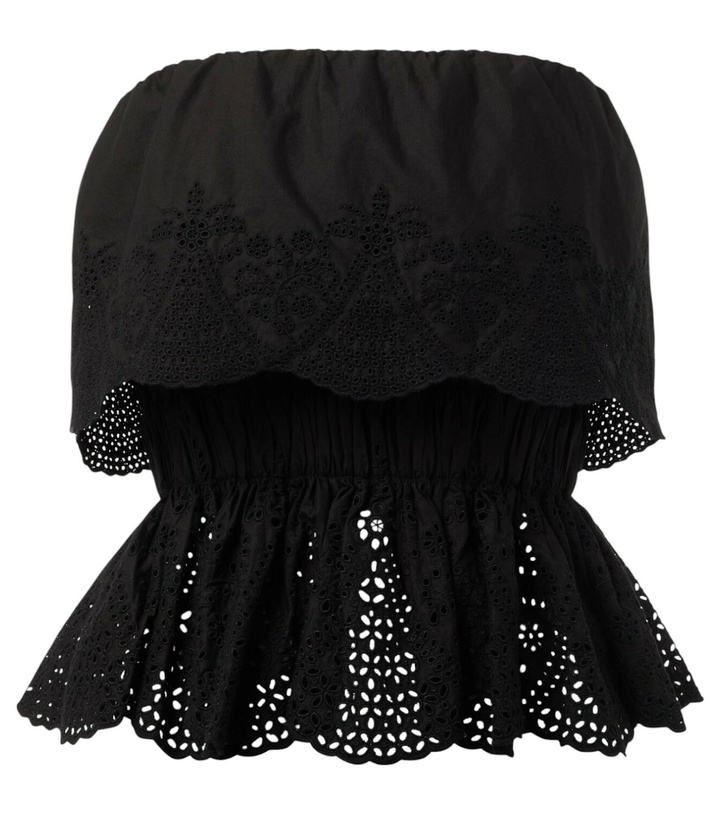 Photo: Posse Beryl peplum cotton top