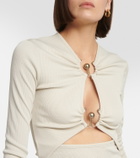 Christopher Esber Orbit cutout embellished top