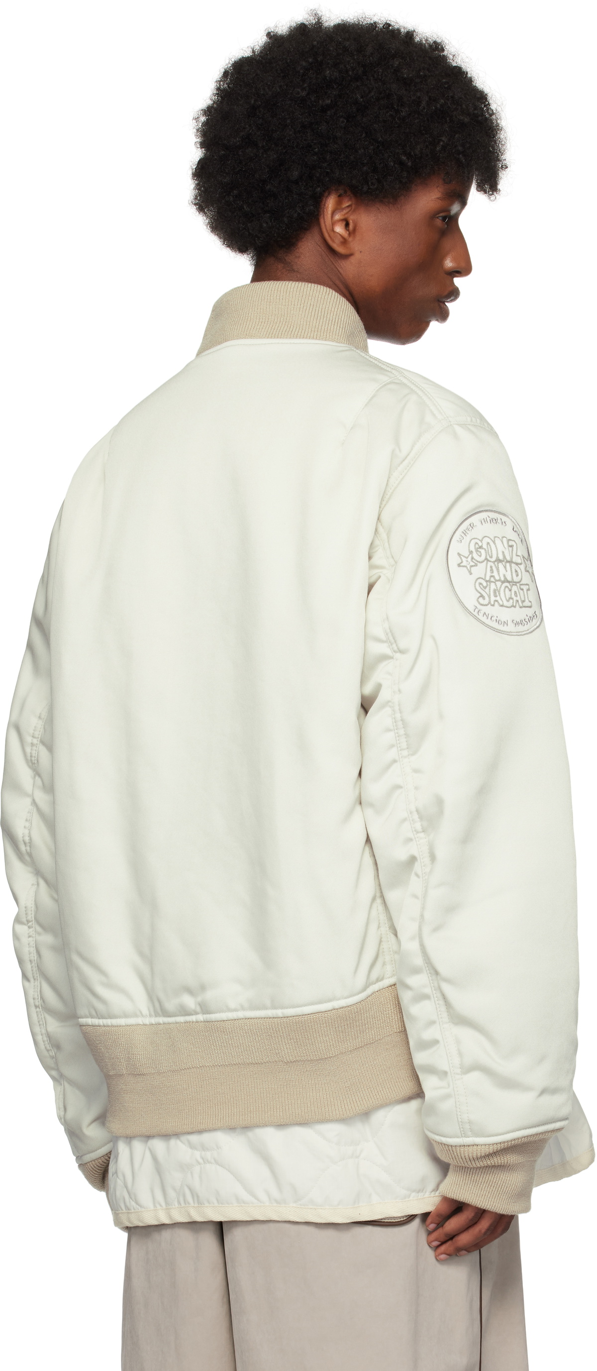 極美品✨サカイ 2024 Sacai Gonz' bomber jacket 極美品✨サカイ 2024 Sacai Gonz' bomber jacket - メルカリ