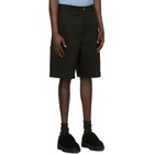 AMI Alexandre Mattiussi Black Worker Shorts