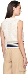 adidas Originals Off-White Knit Vest