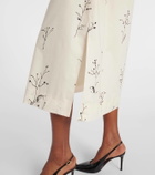 Altuzarra Corrie belted floral cotton midi dress