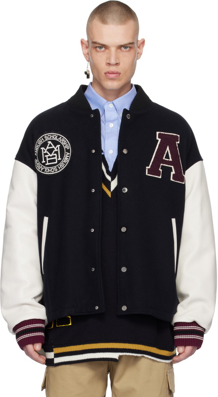 Photo: AMBUSH Navy Stadium Bomber Jacket