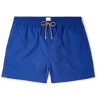 Paul Smith - Slim-Fit Short-Length Swim Shorts - Blue