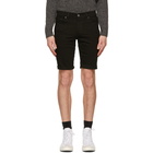 Levis Black 511 Slim Cut-Off Shorts