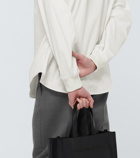 Alexander McQueen Long-sleeved cotton shirt