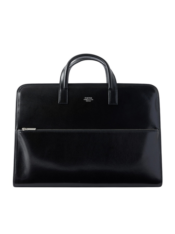 Photo: Porter-Yoshida and Co - Clerk Leather Briefcase - Black