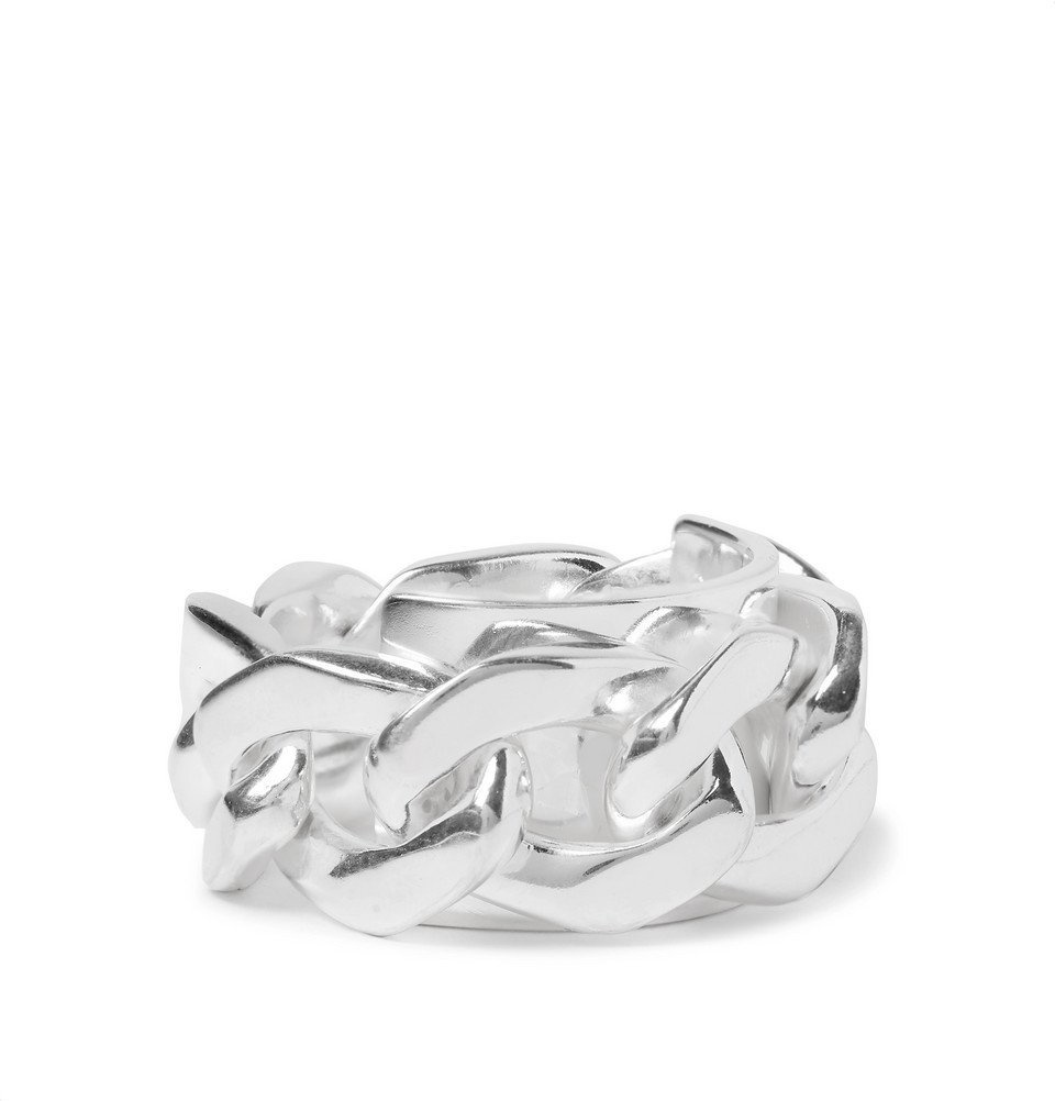 Maison Margiela - Silver Chain Ring - Men - Silver Maison Margiela