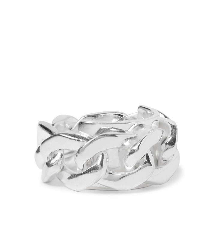 Photo: Maison Margiela - Silver Chain Ring - Men - Silver