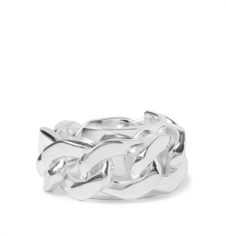 Photo: Maison Margiela - Silver Chain Ring - Men - Silver