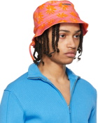 Jacquemus Pink & Orange 'Le Bob Dadjo' Bucket Hat