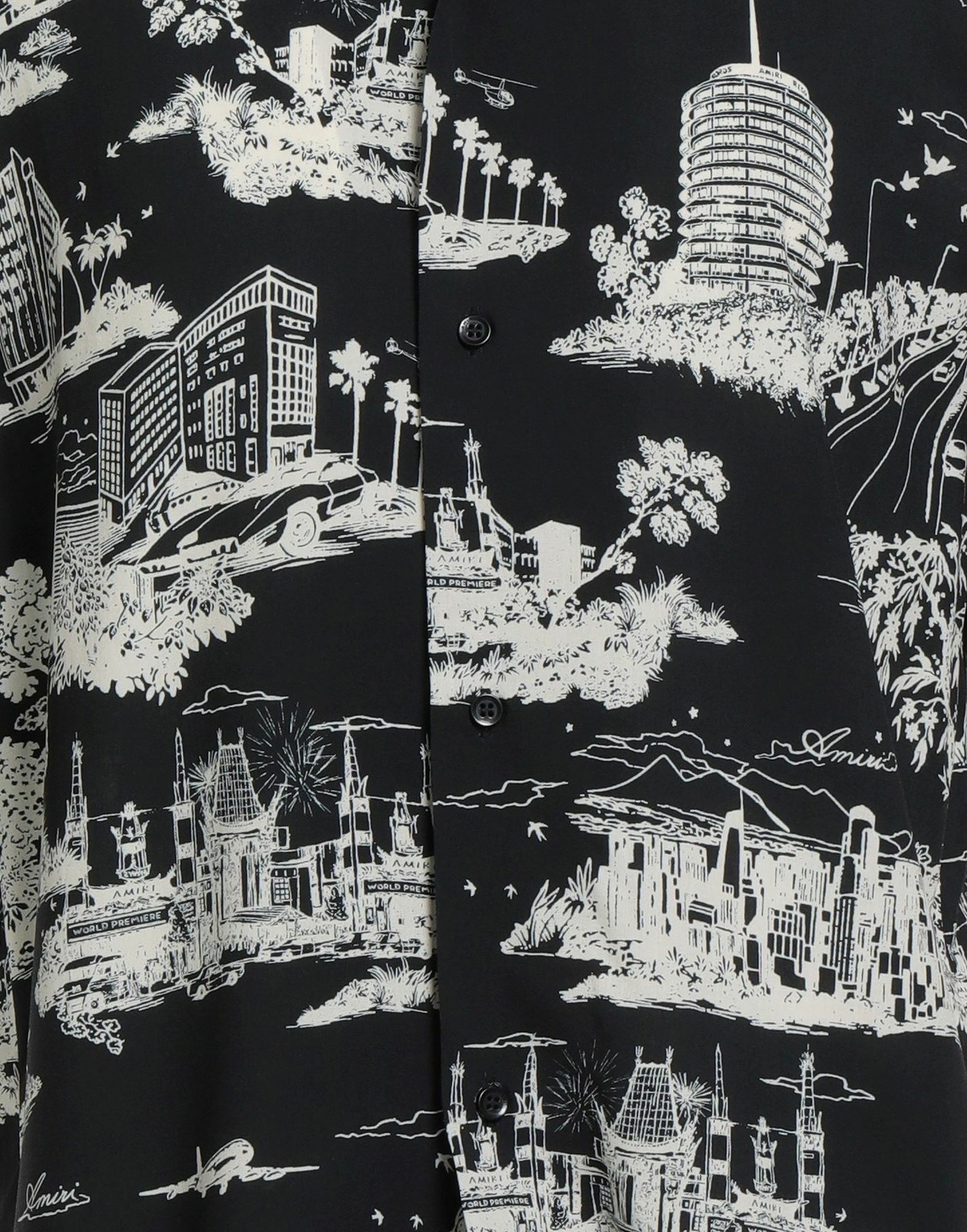 Amiri Mens Shirt in Black