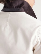 TOM FORD - Slim-Fit Cotton-Satin Blouson Jacket - Neutrals