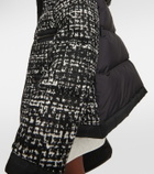 Moncler Tweed down jacket