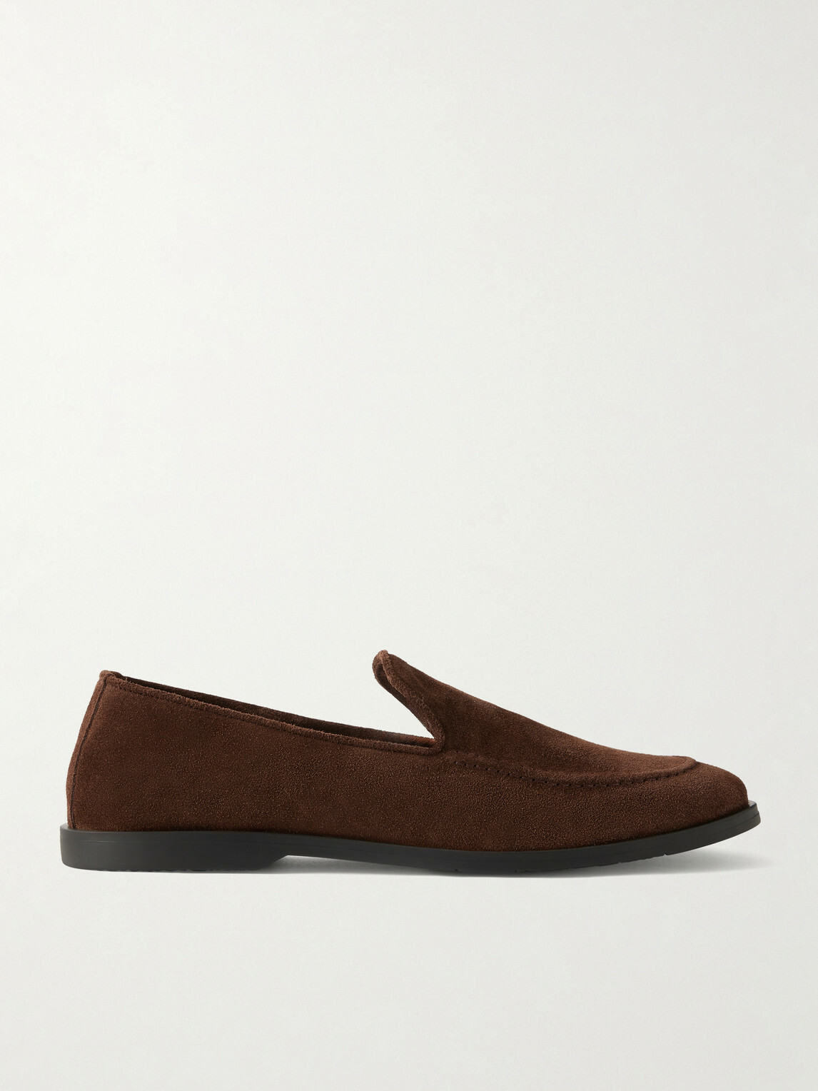 George Cleverley - Cornwall Suede Loafers - Brown