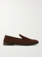 George Cleverley - Cornwall Suede Loafers - Brown