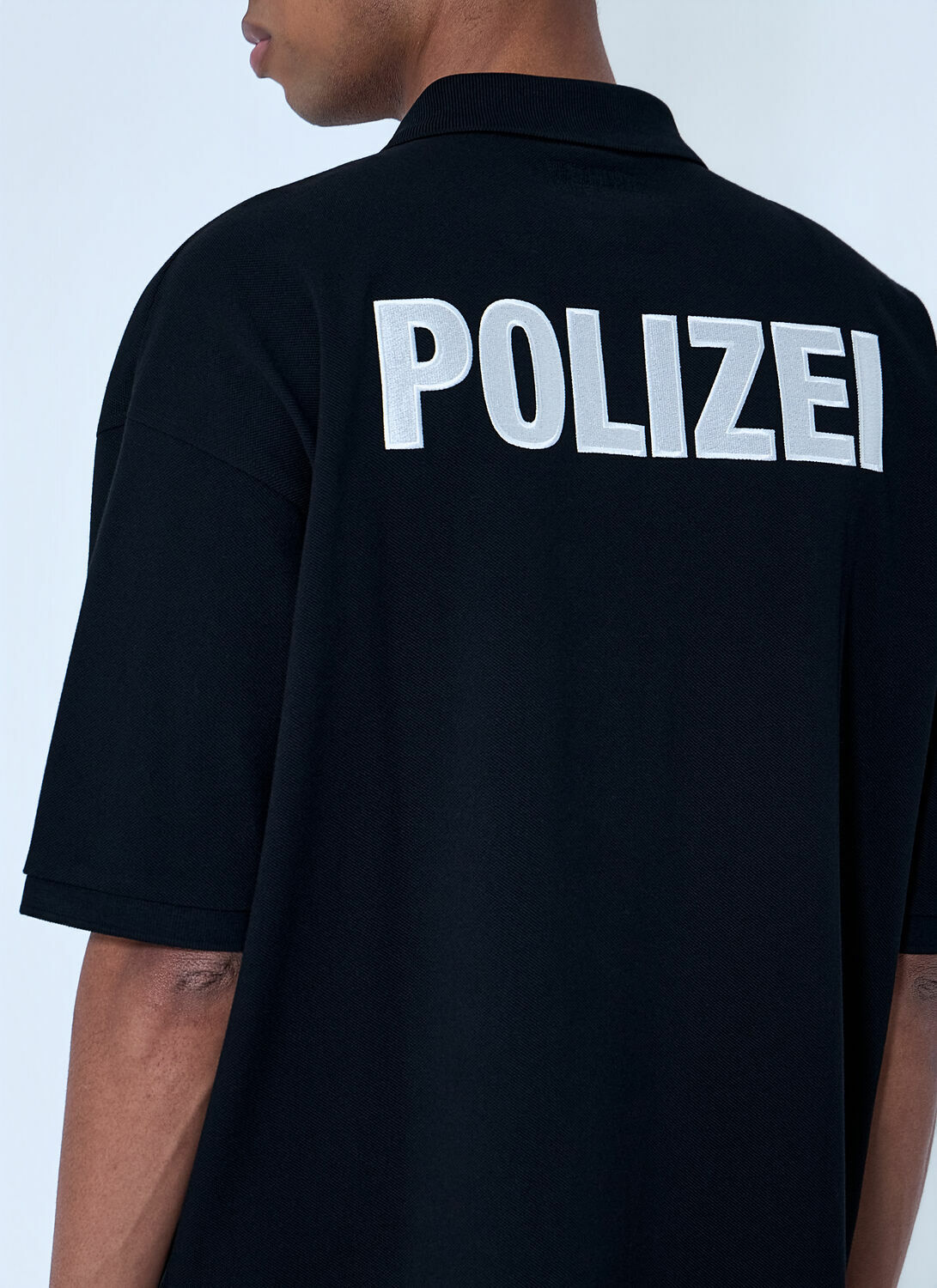 VETEMENTS Embroidered Polo Shirt