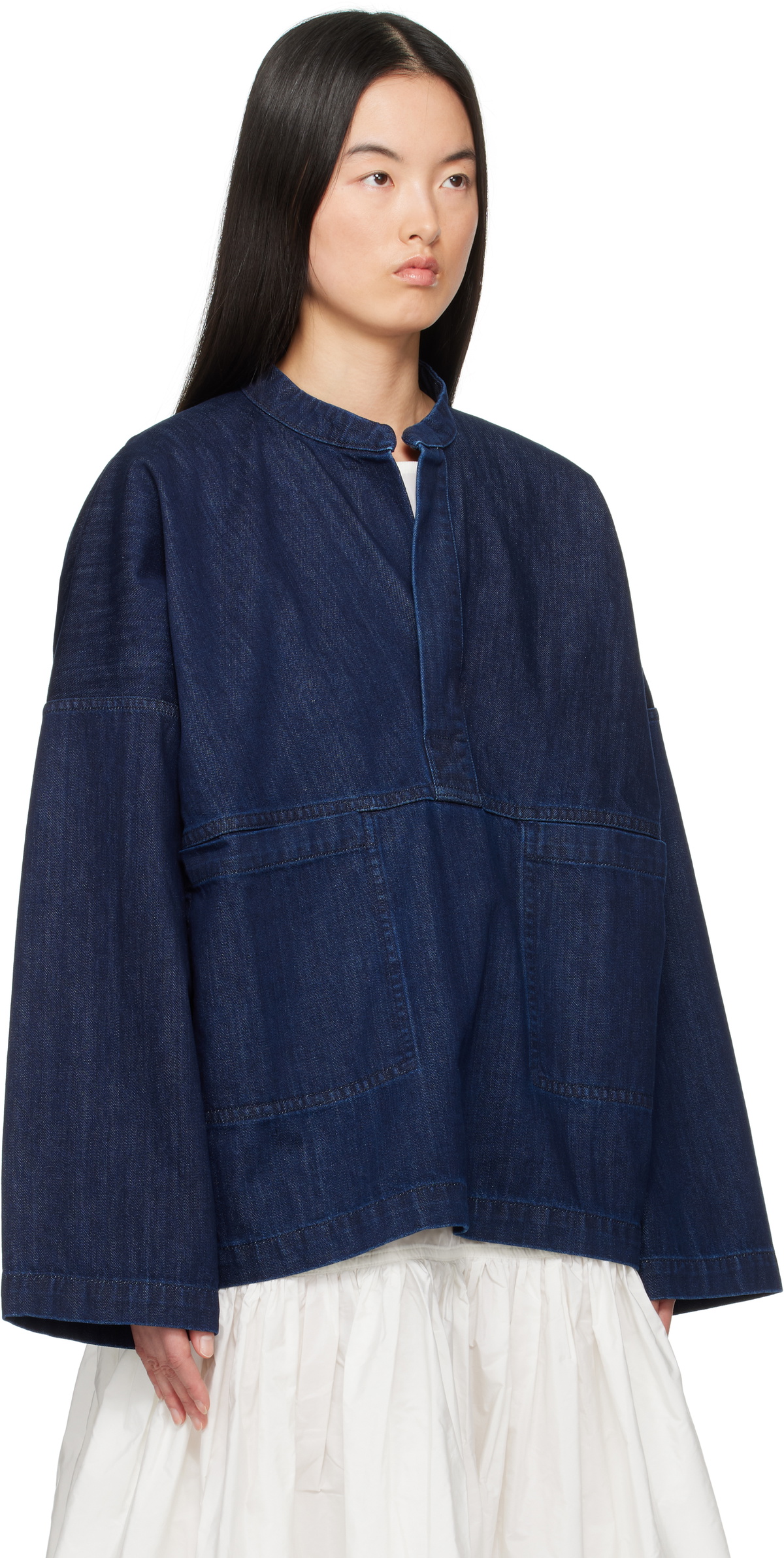 Sofie D'Hoore Blue Basil Denim Shirt