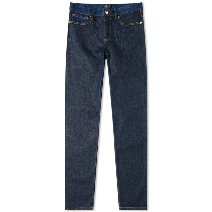 Photo: A.P.C. Petit Standard Jean Washed Indigo