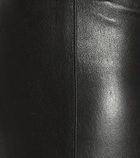 Joseph - Mid-rise leather leggings
