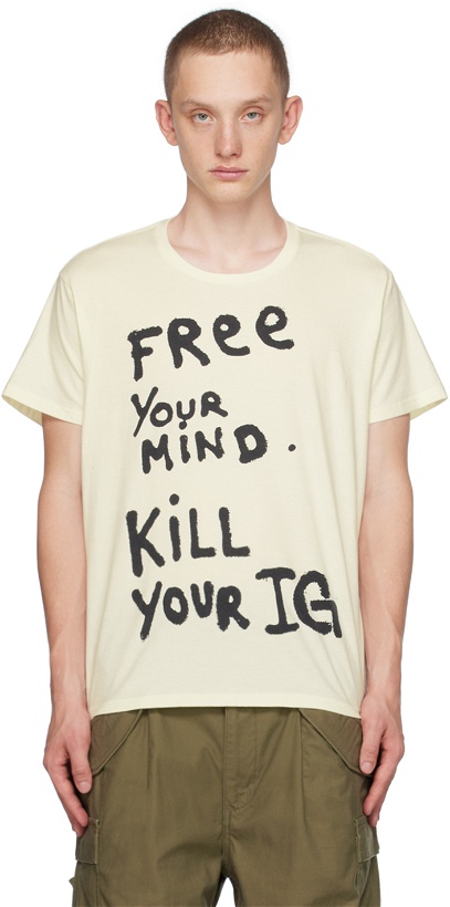 Photo: R13 Off-White 'Free Your Mind' T-Shirt