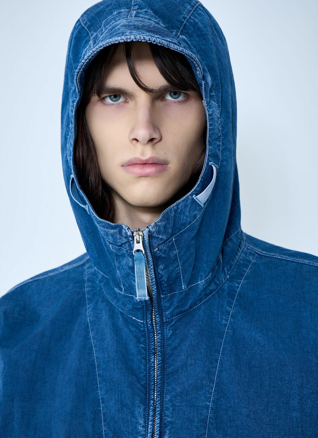 Stone Island Denim Hooded Jacket Stone Island
