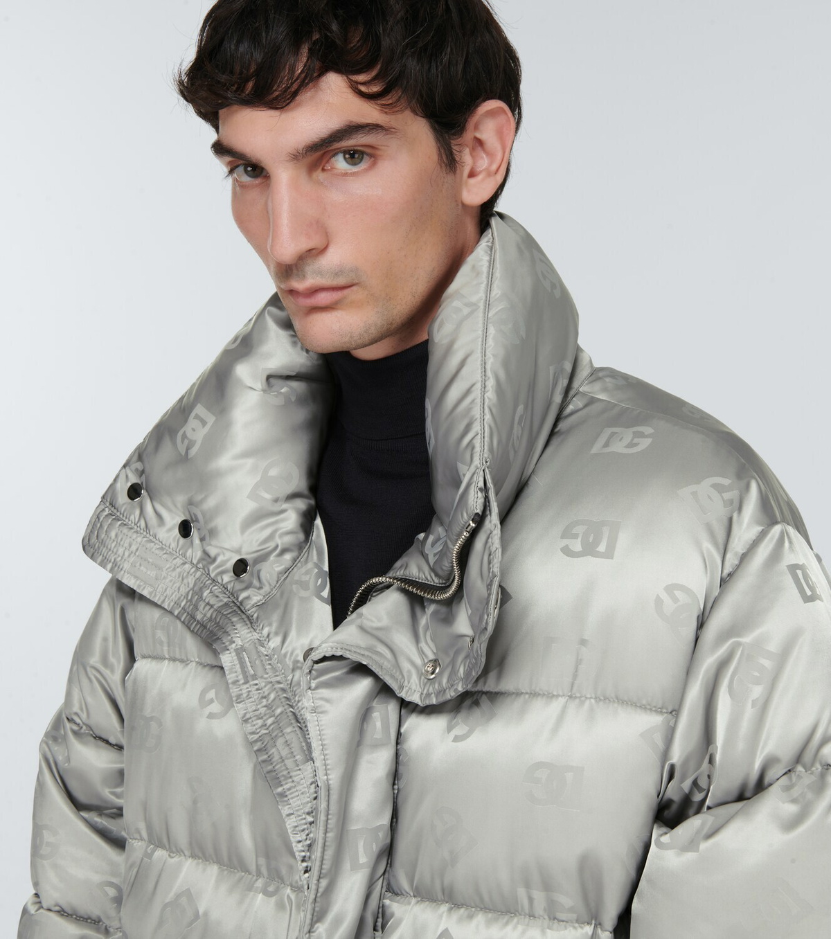 Dolce&Gabbana - DG nylon puffer jacket Dolce & Gabbana