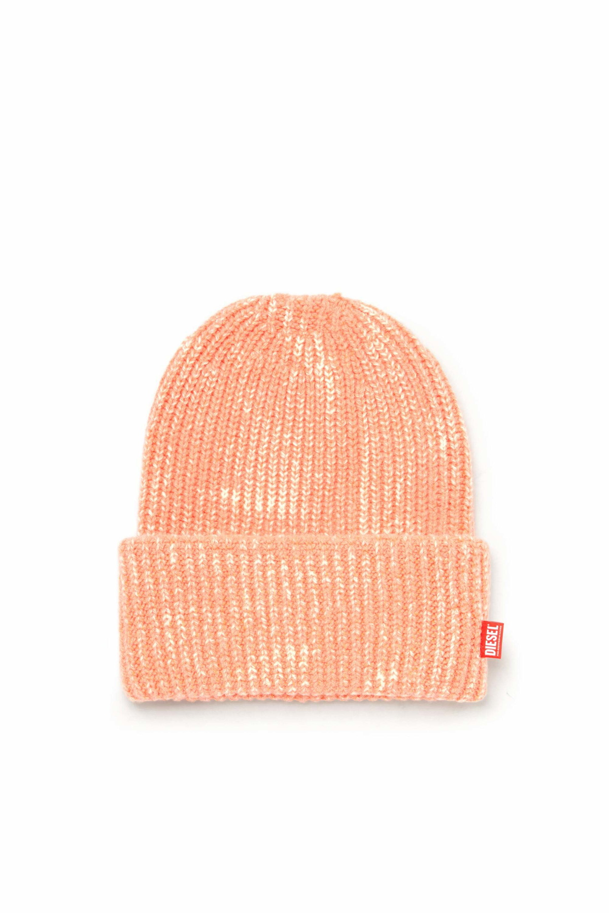 Diesel Beanie in brushed wool blend - Knit caps - Unisex - Orange