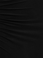 NENSI DOJAKA - Cupro Jersey Cutout Long Dress