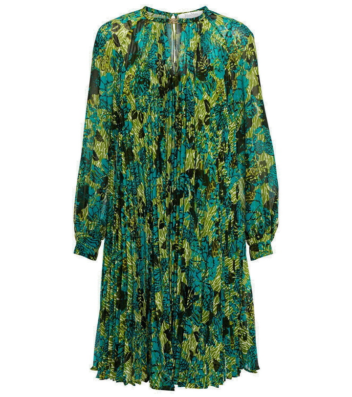 Photo: Max Mara Pina floral georgette minidress