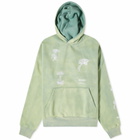 Jungles Jungles Men's Hard Times Never Last Hoodie in Green