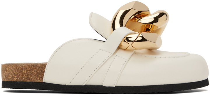 Photo: JW Anderson White Chain Mules